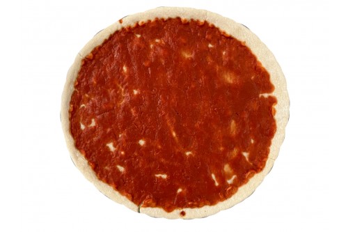 BASE PIZZA CON TOMATE