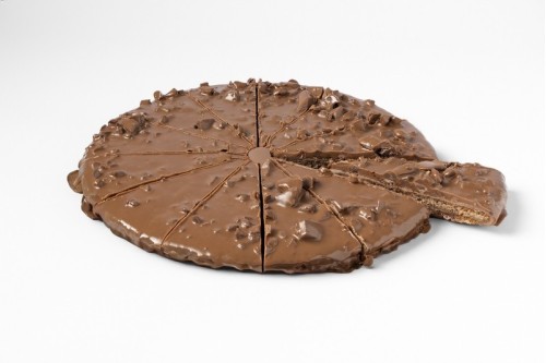 TARTA MILKA Y ALMENDRA